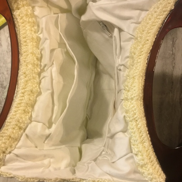 Vintage ladies bubble crochet hand bag - Picture 4 of 6